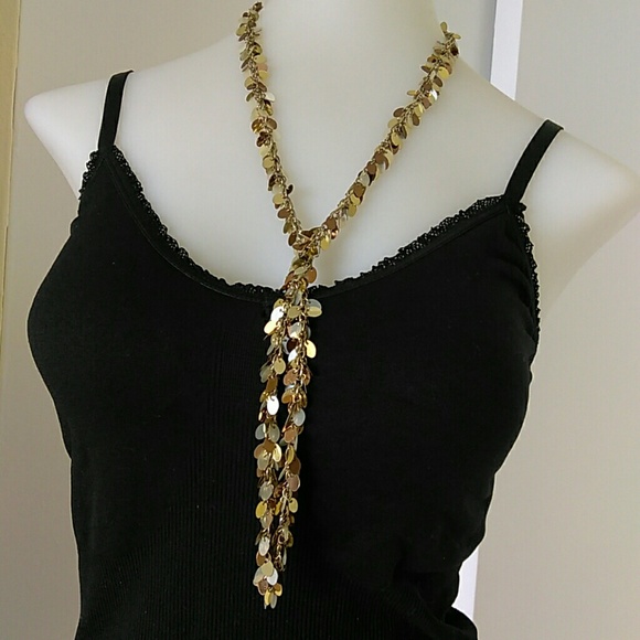 PRETTY LEAF NECKLANCE. - Picture 5 of 5